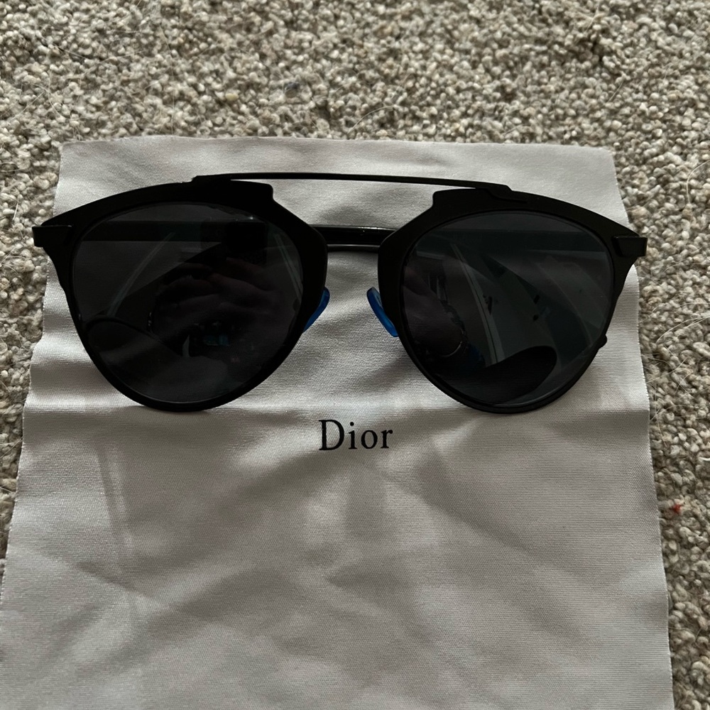 NEW Dior Reflective Aviator Sunglasses